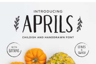 Aprils: A Hand-Drawn Typeface for Editorial Design