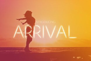 Arrival Sans: The Perfect Typeface for Handmade Crafts and Labels