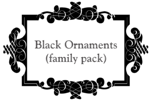 Black Ornaments Family: A Stylish Typeface for Editorial Design