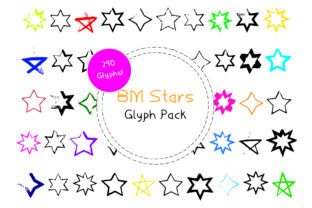 BM Graphics - Stars: The Perfect Dingbats Font for Polished Brand Identity