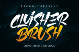 Cluisher Brush: The Blackletter Font That Elevates Campaign Visuals