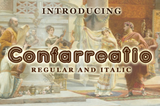 Confarreatio: The Bubbly Typeface That Brings Joy to Brand Identity