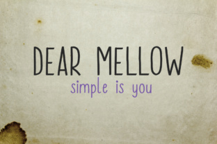Dear Mellow: A Warm Sans Serif for Authentic Brand Identity