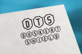 DuskerT Shield: A Bold Decorative Typeface for Striking Brand Identity