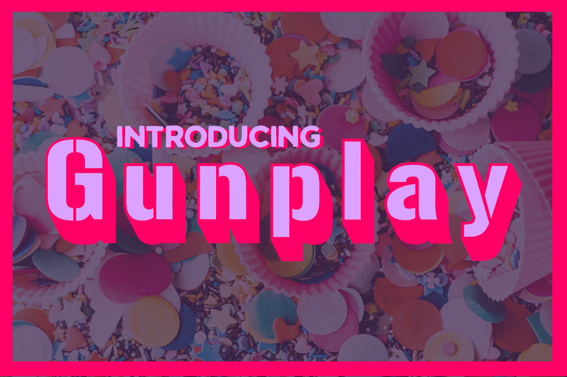 Gunplay Typeface: A Web Designer’s Take on Bold Stencil Typography