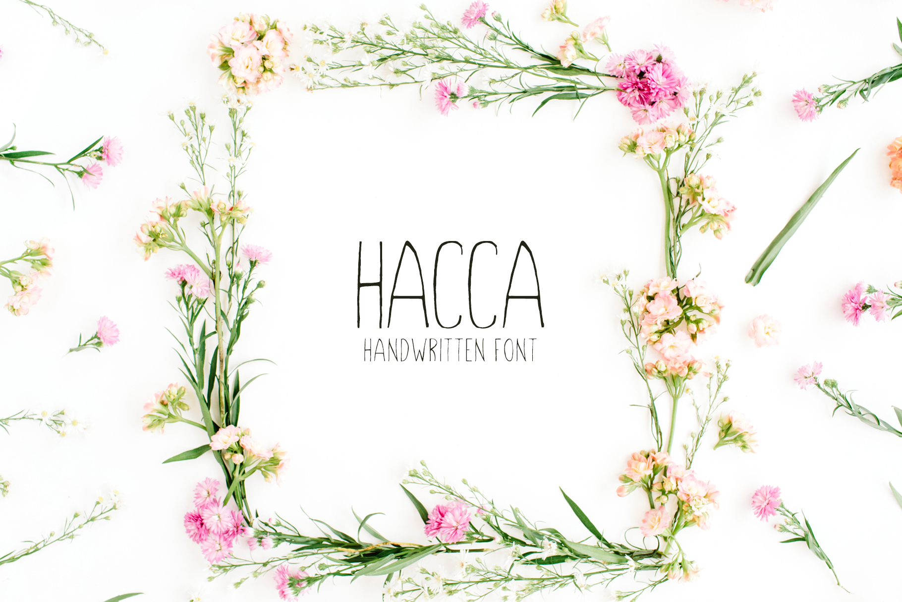 Hacca: A Handcrafted Sans Serif Typeface for Digital Storytelling