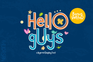 Hello Guys: The Cheerful Sans Serif Font for Handmade Brands