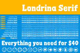 Londrina Serif: A Bold Display Typeface for Modern Web Design