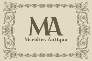 Meridies Antiqua: A Serif Font for Authentic Brand Identity