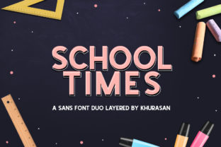 School Times Typeface: Elevating Handmade Product Branding