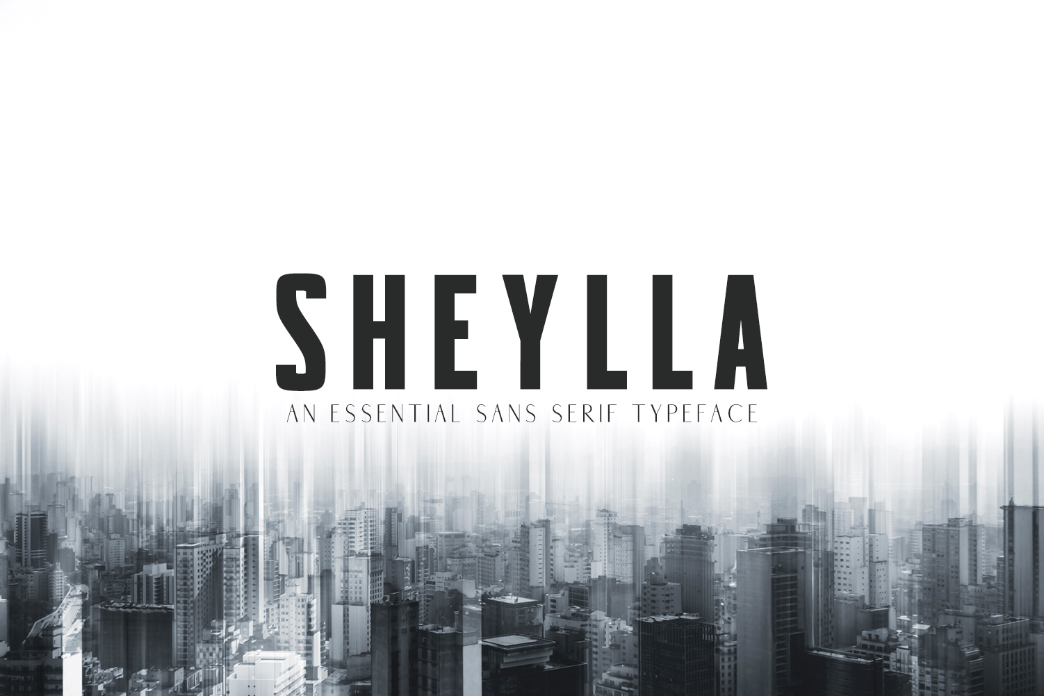 Sheylla: A Modern Sans Serif Typeface for Clean Editorial Design