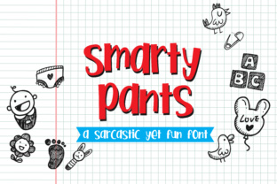 Smarty Pants: A Creative Sans Serif Font for Playful Campaigns