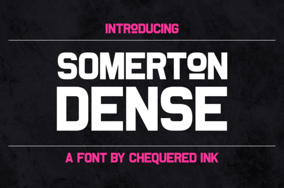 Somerton Dense Typeface Review for Modern Web Design