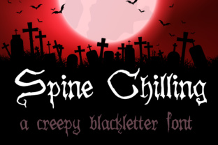 Spine Chilling: A Hand-Crafted Blackletter Font for Bold Branding