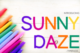 Sunny Daze: The All-Caps Sans Serif Font for Scroll-Stopping Visuals