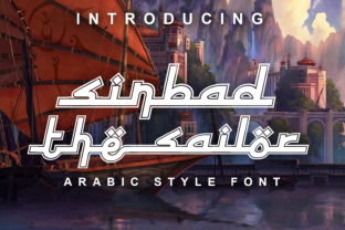 Upgrade Your Brand Identity with the Sinbad the Sailor Typeface