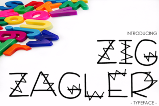 Zig Zagler: The Playful Typeface for Handmade Branding
